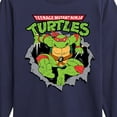 thumbnail image 3 of Teenage Mutant Ninja Turtles - Raphael Breaking Through Shirt - Toddler & Youth Long Sleeve Graphic T-Shirt, 3 of 5