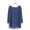 Dusty Blue, variant on DPOIS Women's Casual Long Sleeve Mesh Blouse Performance Shirts Top