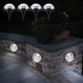 thumbnail image 3 of 8 LED solares bajo tierra luz enterrada luces impermeables para jardín de césped al aire libre, 3 of 8