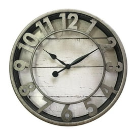 Jones Clocks Speakeasy Horloge De Cheminée Napoléon Noir - Design Classique Contemporain
