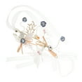 thumbnail image 3 of Dayesque Elegant Floral Wrist Corsage for Brides and Bridesmaids, Wedding Flower Bracelet, Bridal Accessories, 3 of 8