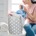 thumbnail image 2 of 43L s avec Poignée Tissu Imperméable Gris pour Chambre s Rangement s, 2 of 7