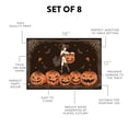 thumbnail image 5 of Koyal Wholesale Halloween Placemats Witch's Wicked Pumpkin Patch Disposable Cardstock Paper Table Mats for Dining, 8-Pk, 5 of 5