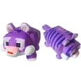 thumbnail image 1 of Mine-craft Purple Tiger Plush Toy Doll, 35cm Block Character Soft Stuffed Rag Doll, Creative Gift for Kids, 1 of 1