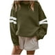 thumbnail image 3 of Tops deportivos,Sudadera con capucha de lunares, jersey de manga larga para mujer, top informal de poliéster, corte holgado para uso diario, sopatenor, 3 of 9