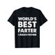 thumbnail image 1 of [100% Cotton] Father's Retro World's Best Farter Dad Joke T-Shirt Premium Cotton Apparel, 1 of 6