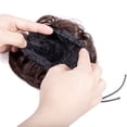thumbnail image 3 of LELINTA Synthetic Hair Scrunchies Bridal Hair Bun Updo Scrunchy Synthetic Hair Pieces Extension for Women, 3 of 7