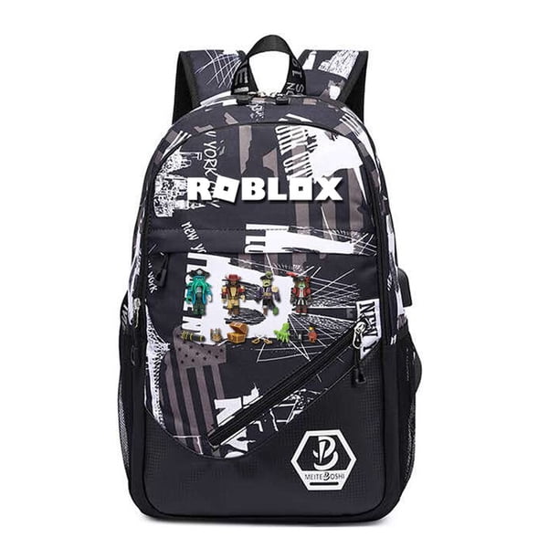 Mochila escolar con USB para adolescentes, morral de lona para estudiantes, mochila para niños y niñas