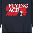 thumbnail image 3 of Peanuts - Snoopy Space Beagle Astronaunt Crewneck Fleece Pullover Sweatshirts, 3 of 6