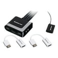 thumbnail image 4 of IOGEAR 2-Port HDMI and DisplayPort KVM Kit - Cables Included - KVM / audio / USB switch - 2 x KVM / audio / USB - 1 local user - desktop, 4 of 7