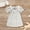 Purple, variant on ZEHJUHAN Toddler Girls' Bunny Floral Dress, Checkered Pattern Bubble Sleeve A-Line Dress with Lace Trim Purple，3-6M