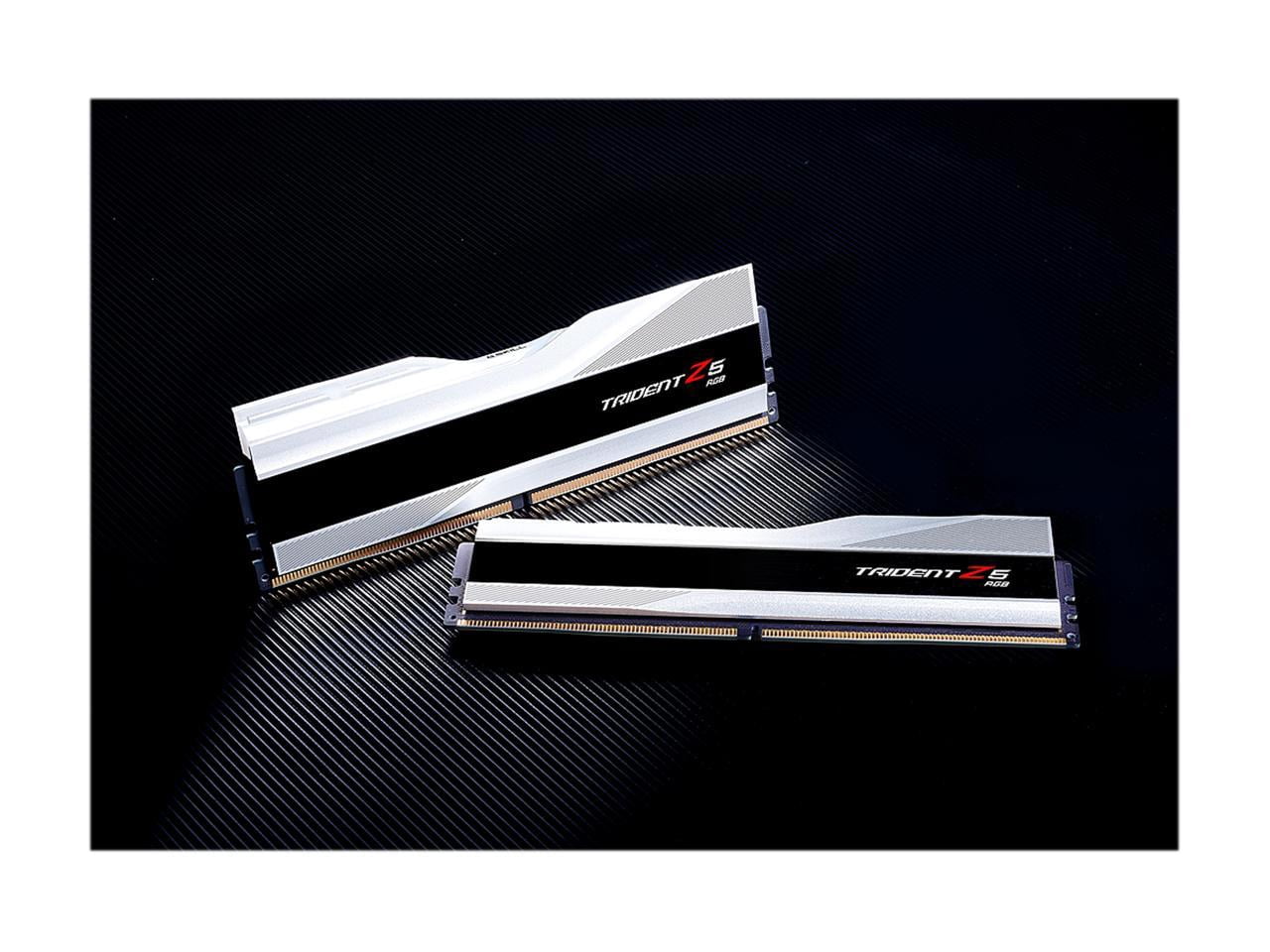 G.SKILL Trident Z5 RGB Series 32GB (2 x 16GB) 288-Pin PC RAM DDR5 6000 (PC5 48000) Desktop Memory Model F5-6000J4040F16GX2-TZ5RS