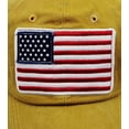 thumbnail image 2 of Waldeal American Flag Trucker Hat for Men Women, Military Tactical Veteran Dad Hat, Adjustable Embroidered Washed Cotton USA Flag Baseball Cap, 2 of 5