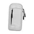 thumbnail image 4 of DYNWAVECA Brassard de Sport Sac de Bras pour Téléphone Intelligent Support de Téléphone Léger Pochette de Course avec Sangle Réglable pour Exercice Marche, Gris, 4 of 10