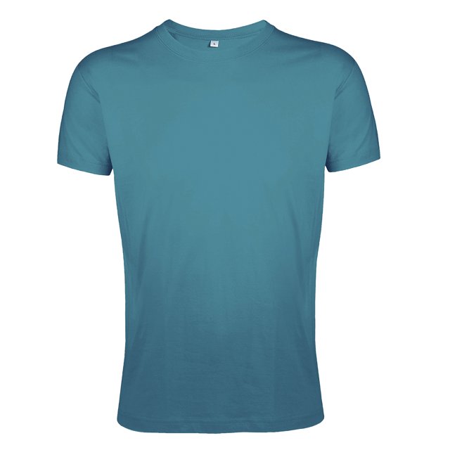 SOLS - Camiseta entallada/ajustada de manga corta para hombre - Modelo Regent Slim fit (Azul Duck)