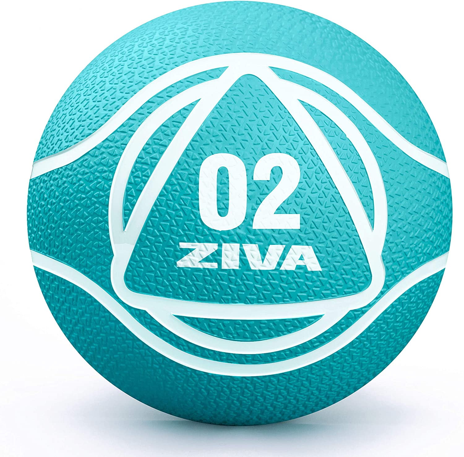ZIVA Medicine Exercise Ball Commercial Grade Virgin Rubber Shell