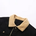 thumbnail image 3 of Chaqueta de invierno polar para hombre, chaqueta de vuelo de carga para exteriores, parka militar de invierno, chaqueta de ocio a prueba de viento, chaquetas con cuello alto y forro cálido, 3 of 5