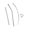 thumbnail image 4 of Colaxi Desktop Hanging Tent Light Holder Rack for Picnic Outdoor Activities Fishing Silver 2 Section, 4 of 8