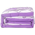 thumbnail image 4 of Purple Comforter Twin 5 Piece All Season Bedding Twin Comforter Bed in A Bag- Ultra Soft 100% Microfiber Polyester - Twin Bedding Sets for Girls with Fitted Sheet ， Flat Sheet, 4 of 5