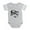 Heather Gray, variant on CafePress - Gothic Skull Initial F - Cute Infant Baby Football Bodysuit