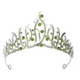 thumbnail image 1 of KAKOWELY Corona de diamantes de imitación para mujer: tiara de boda con diamantes de imitación, diadema para novia, boda, cumpleaños, accesorio para el cabello de graduación., 1 of 4