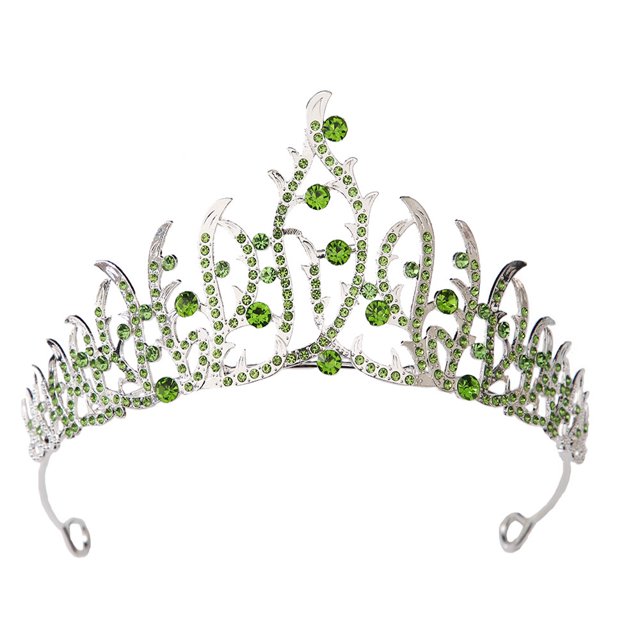 KAKOWELY Corona de diamantes de imitación para mujer: tiara de boda con diamantes de imitación, diadema para novia, boda, cumpleaños, accesorio para el cabello de graduación.