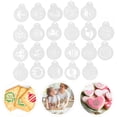 thumbnail image 3 of 22Pcs Christmas Cookie Stencils Craft Party Fondant Decoration Embossing Molds, 3 of 9