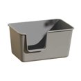 thumbnail image 4 of Open Litter Box, Bedpan, Toilet, Sandbox, High Sided Bin, Pet Litter Box, Litter Gray, 4 of 8
