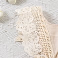 thumbnail image 5 of Girls Boho Lace Romper Dress Ruffle First Birthday Photo Jumpsuit Bodysuit Clothes, 5 of 8