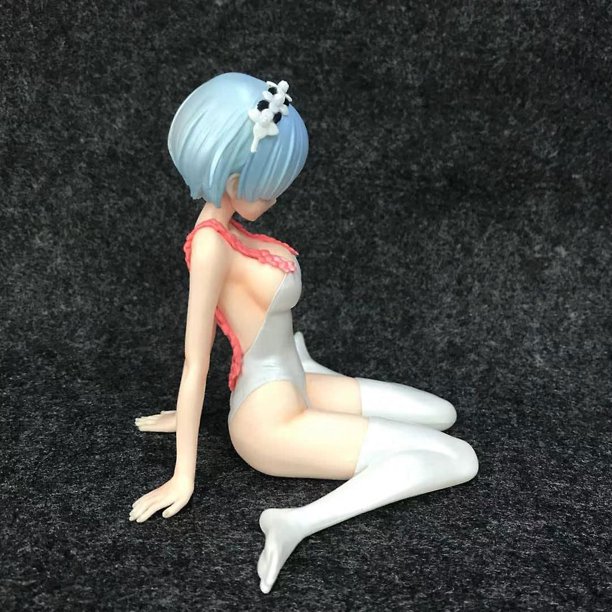 Re Sitting Rem Kneel Ram Figure 12cm 4.7inch Pvc Action Figure