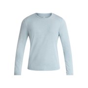 Athletic Works Mens and Big & Tall Mens Tri-Blend Tee with Long Sleeves, Sizes XS-4XLT