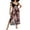 Black, variant on Gupgi Women Long Floral Dress Lace Patchwork Cutout V-Neck Sleeveless Bodycon Dress Summer Slit Backless Translucent Dress