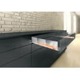 thumbnail image 4 of Blum 20" LEGRABOX K-Height Drawer Kit 125# Orion Gray 770K50S0S, 4 of 6
