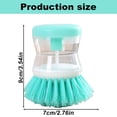 thumbnail image 3 of Iodue Cleaning Brush Multi Functional Automatic Liquid Dispenser Pot Brush Stain Removal Cleaning Brush For Home And Kitchen, 3 of 4