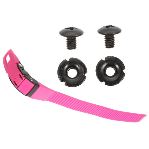 STRANDCHIC 1 Set of Stable Fix Design Roller Skate Strap Pink Metal for Skating