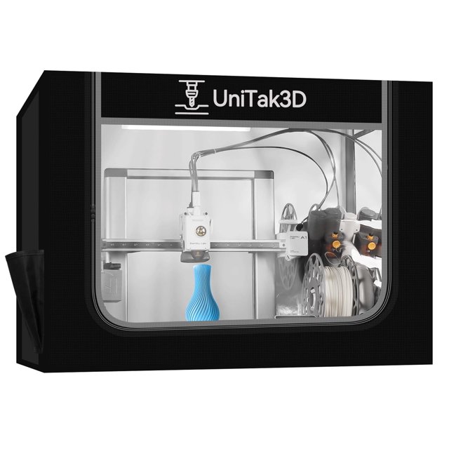 3D Printer Enclosure for Bambu Lab A1 Combo,Large Size Fireproof&Dustproof Enclosure,Noise Reduction,Constant Temperature Control 3D Printer Cover wit