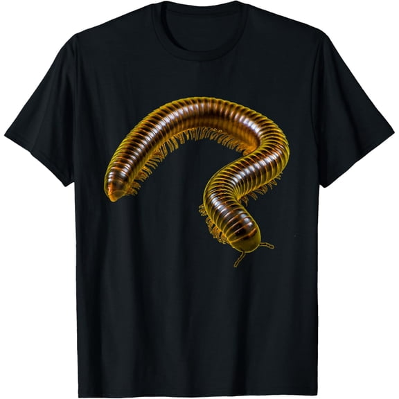 Pet Millipede T-Shirt Insect T-Shirt Bug Giant Millipede T-Shirt