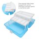 thumbnail image 4 of Caja De Almacenamiento De 3 Capas Con Tapa Transparente, Organizador De Plástico Portátil Con Asa Y 3 Cajones Separados Para Suministros De Manualidades, Papelería, Cosméticos,, 4 of 7