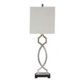 thumbnail image 1 of Ashley Lampe de Table en Métal Taggert Feuille d'Argent, 1 of 2