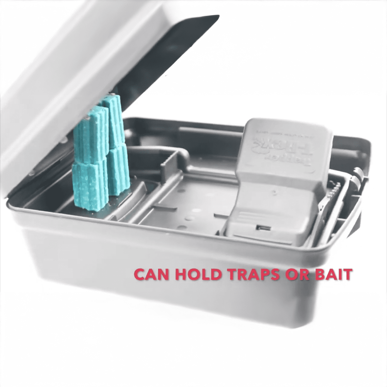 Two Protecta EVO Express Bait Stations with Weighted Bases - Bait & Trap Mice or Rats - Two Bait Stations by Bell Laboratories