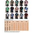 thumbnail image 2 of Frontwalk Men T-shirt Short Sleeve Muscle Shirts Crew Neck Summer Tops Mens Lightweight Basic Tee Digital Print Blouse Navy Blue XS, 2 of 2