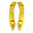 thumbnail image 5 of 2 Pezzi di Rivestimento Laterale per Parabrezza Anteriore Sostituisce E Telaio Accessori Laterali per Carenatura Laterale Glide per 250 350 2018 Oro Yotijar deflectores de parabrisas, 5 of 5