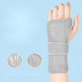 thumbnail image 2 of Esguince de muñeca, vaina del tendón de la muñeca, muñequera fija para hombres y mujeres, recuperación del dolor por fractura, funda protectora para el síndrome del túnel carpiano, 2 of 3