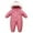 O-Red1727, variant on CUZIBR Boys Girls Winter Thicken Hooded Coats Jacket Snowsuit Toddler Windproof Warm Jumpsuit Oneise Outwear Snow Wear Leisure Dailywear For Child