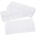thumbnail image 2 of MasteelfCA 4Pcs Small Divided Box Jewelry Storage Box Bead Earring Organizer Plastic Bead Storage Box, 2 of 8