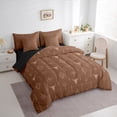 thumbnail image 3 of Feelyou Vintage Aztec Adult Bedding Comforter Set 7 Pieces, Gothic Sheep Skeleton Full Bedding Set, Southwestern Theme Reversible Fitted Sheet Flat Sheet, Luxury Bedroom Decor, 3 of 8