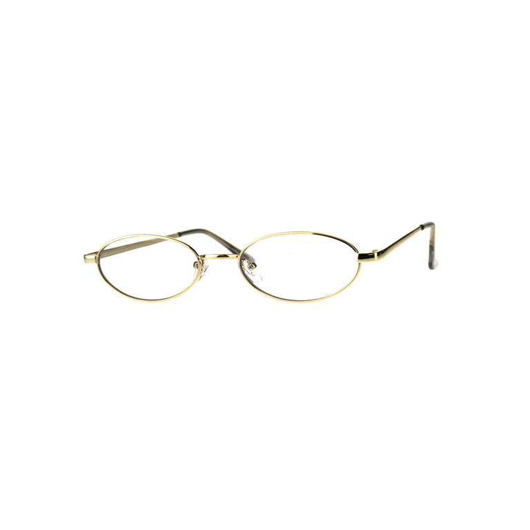 Gold-Rimmed Glasses