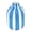Blue, variant on wutoase Ceramic Striped Vase, Hand-Painted Modern Nordic Boho, Small Decorative Flower Container for Side Table, Kitchen, Indoor Room Centerpiece