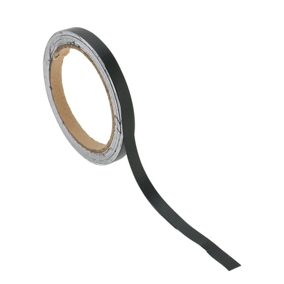 Unique Bargains Pinstripe Tape 15mmx10m Car Stripes Pinstripe Decals for Car Motorcycle and Boat Racing Stripes DIY Stickers Matte Black 1 Pc