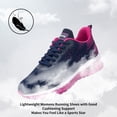 thumbnail image 6 of JOYFON Women Running Shoes Tennis Athletic Sneakers Air Cushioned Non Slip Lightweight Walking Shoes RoseRed Size 7, 6 of 7
